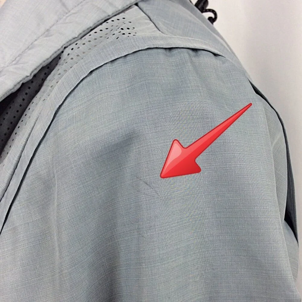 Nike Iridescent Lux Convertible Running Jacket Womens‎ Size S Vest Removable
